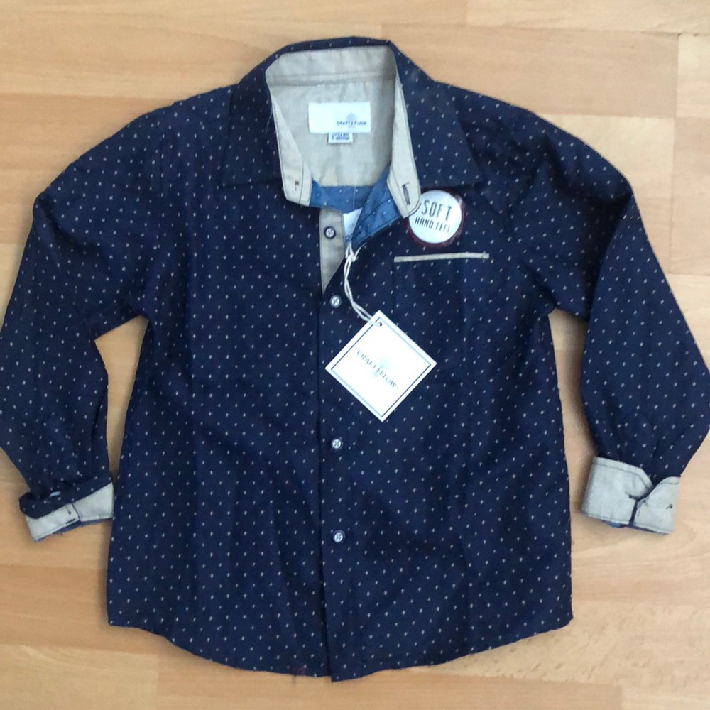 *Kids* Craft & Flow long sleeve button down shirt